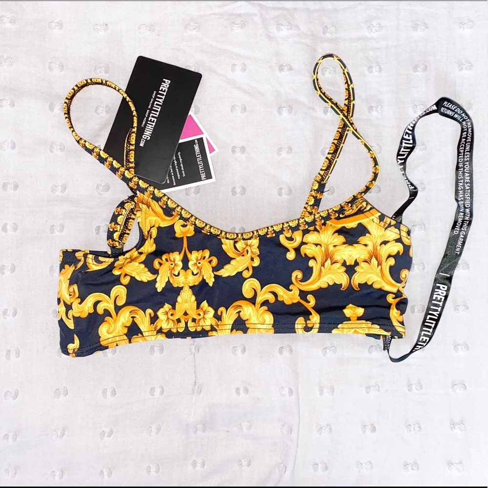 PLT Versace inspired bikini top